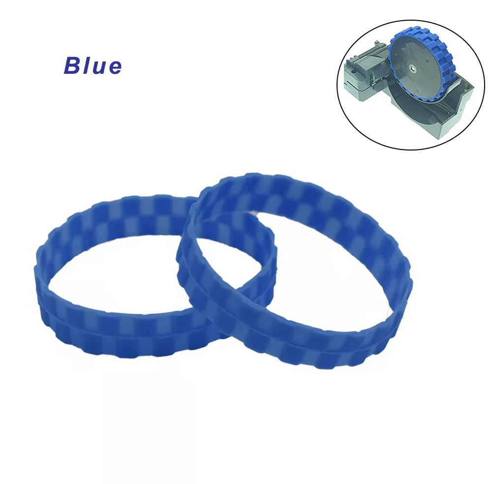 

Robot vacuum cleaner Anti-wear Tire Skin for iRobot For Xiaomi mijia 1S 2S T4 T6 1C roborock s50 s55 s6 s5max Rubber Tire Skin