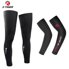 Велосипедные рукава, нарукавники для горных велосипедов, Летний Дышащий тканевый комплект для ног для бега, туризма, верховой езды, X-TIGER