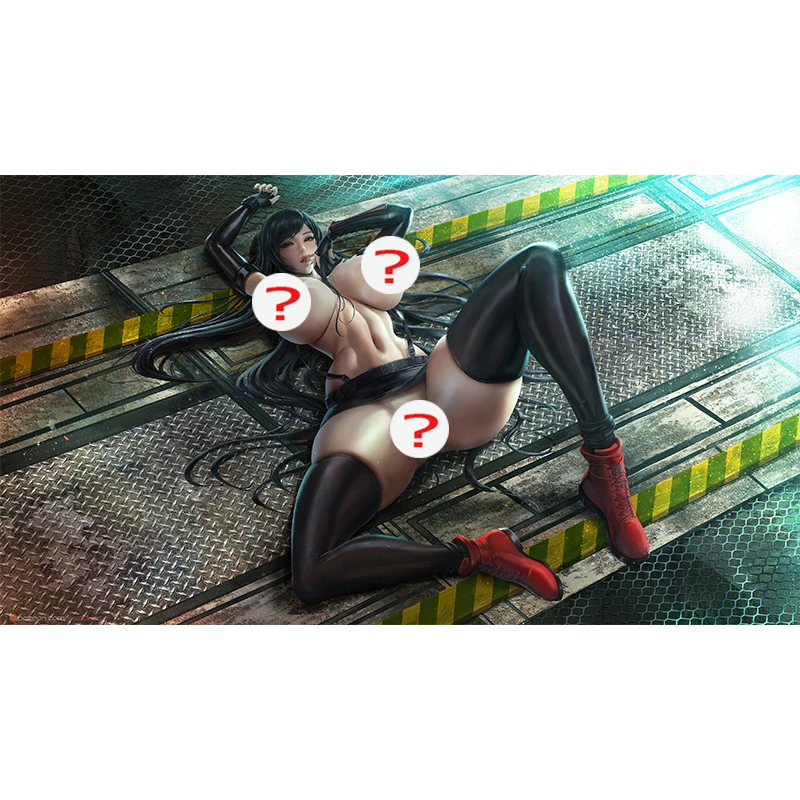 

Custom Print Floor Tifa Nude 3D Sexy Anime Girl Art Poster with Frame HD Wall Art Canvas Painting for Bedroom Home Decor Picture