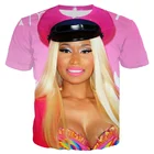 Футболка МужскаяЖенская, летняя, с 3D-принтом, в стиле Харадзюку