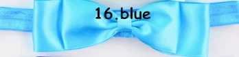 16 Factory direct children's hair band Princess double red bow hair rope baby headband full moon - Color: 16