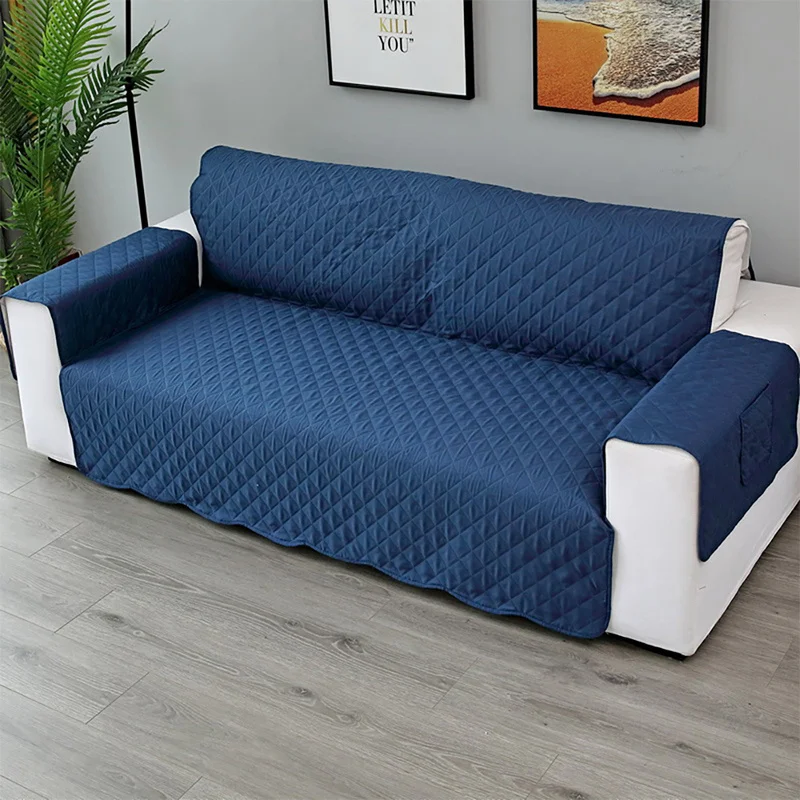 Моющиеся бархатные стеганые чехлы для диванов Защитные мебели домашних животных