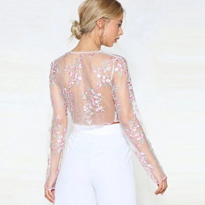 Женская кружевная рубашка с глубоким v-образным вырезом лето 2019 модные рубашки
