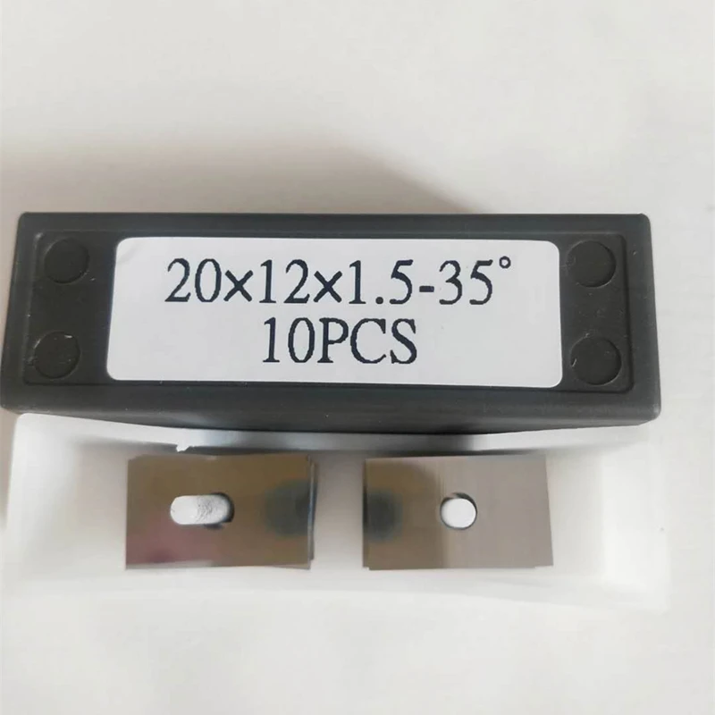 

10 шт., карбидные вставки для токарного станка, 20x12x1,5 мм