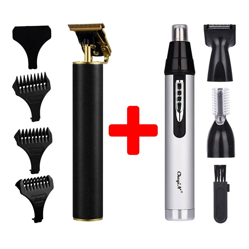 Профессиональная Беспроводная Машинка для стрижки волос T Outliner триммер 0 мм