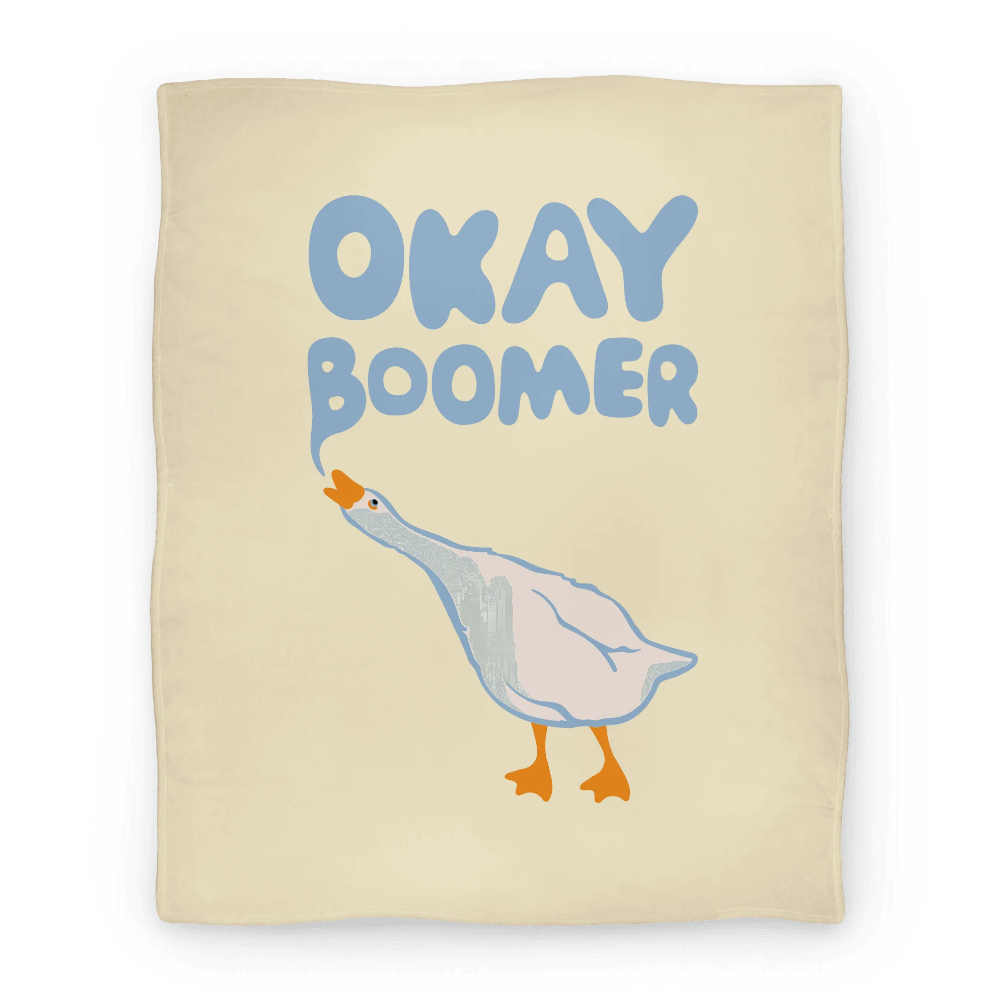 Гусиные одеяла с пародией good Boomer банное полотенце Коралловое флисовое теплое