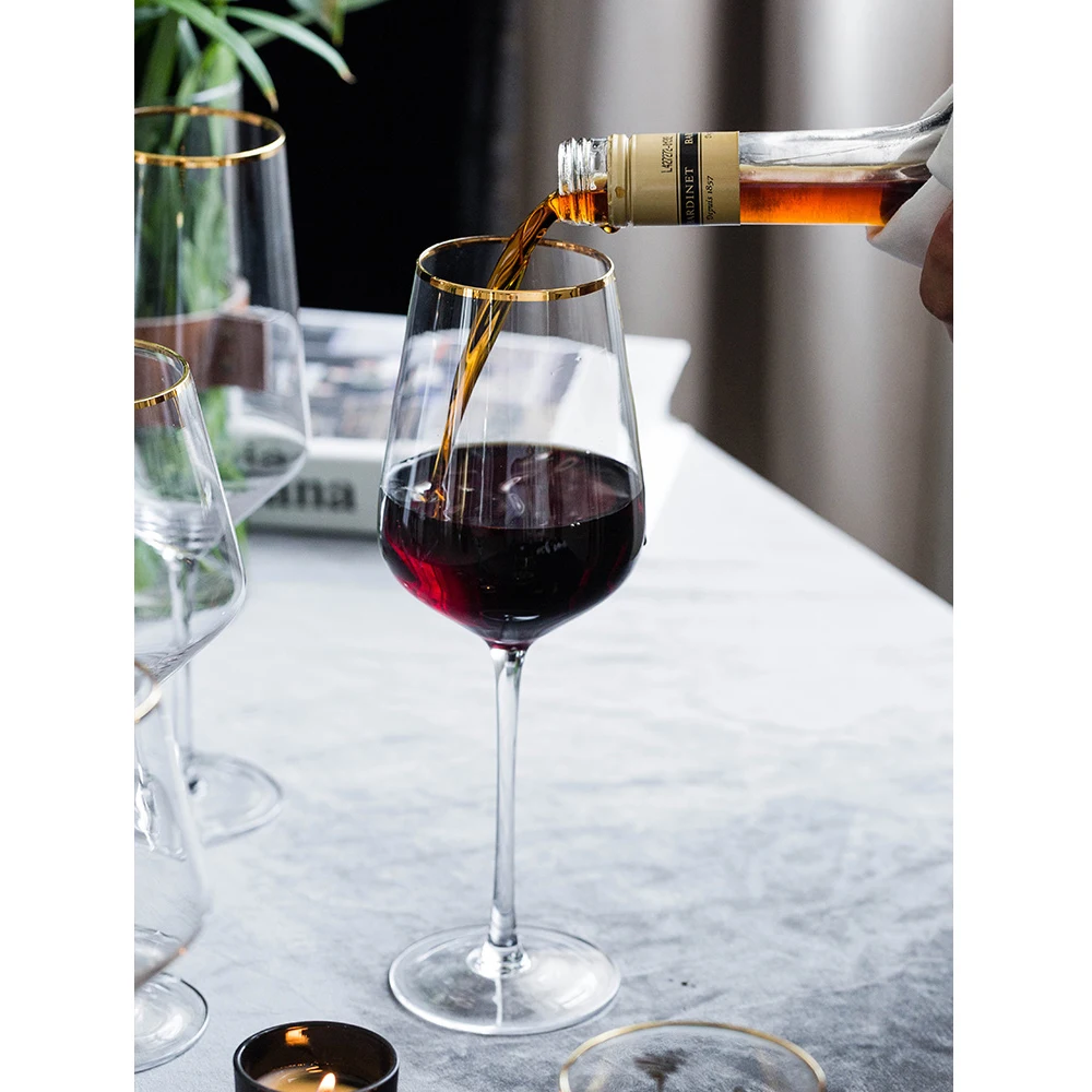 Хрустальная прозрачная стеклянная чашка для шампанского стаканы бара отеля