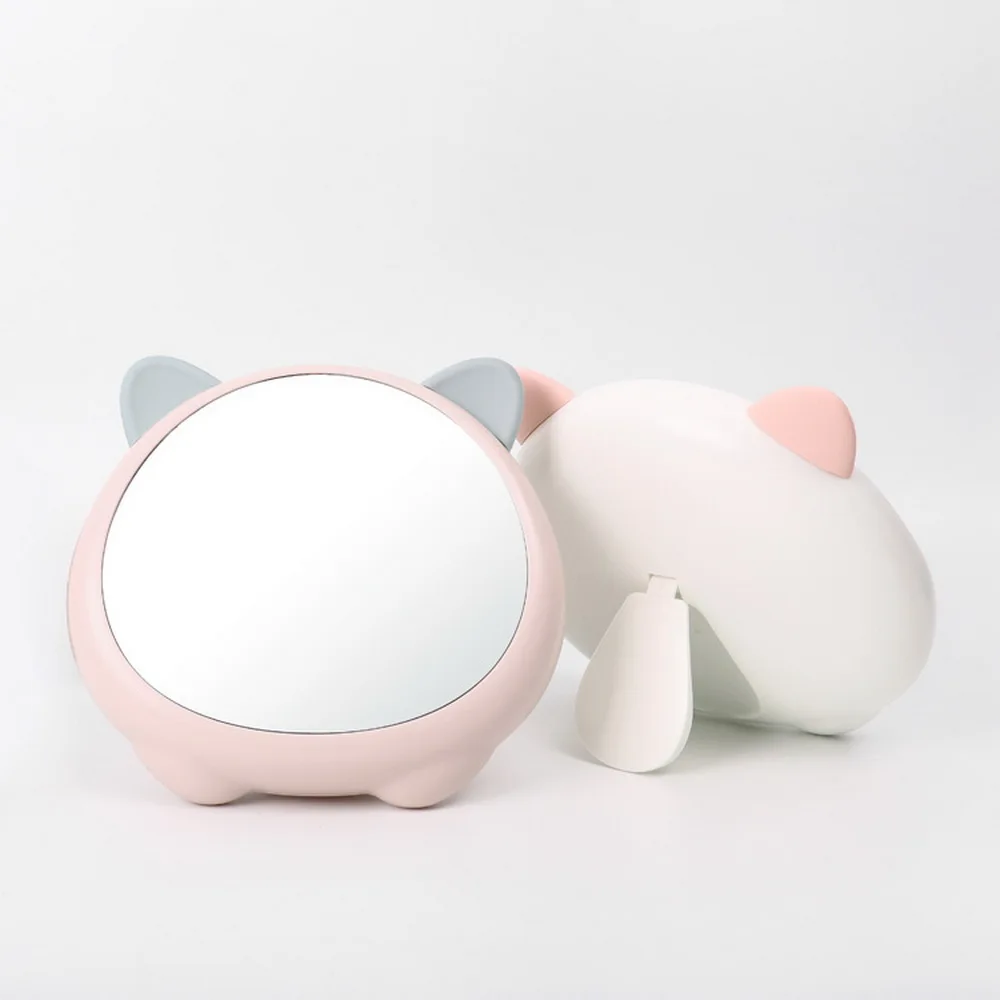 Увеличительное зеркало для макияжа чашки макияж карманное косметическое