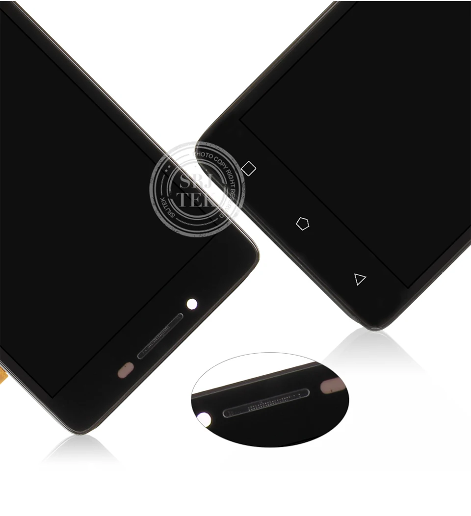 Srjtek 5," для lenovo A6010 ЖК-дисплей Матрица сенсорный экран дигитайзер Сенсорное стекло с рамкой 1280*720 для lenovo A6010 экран
