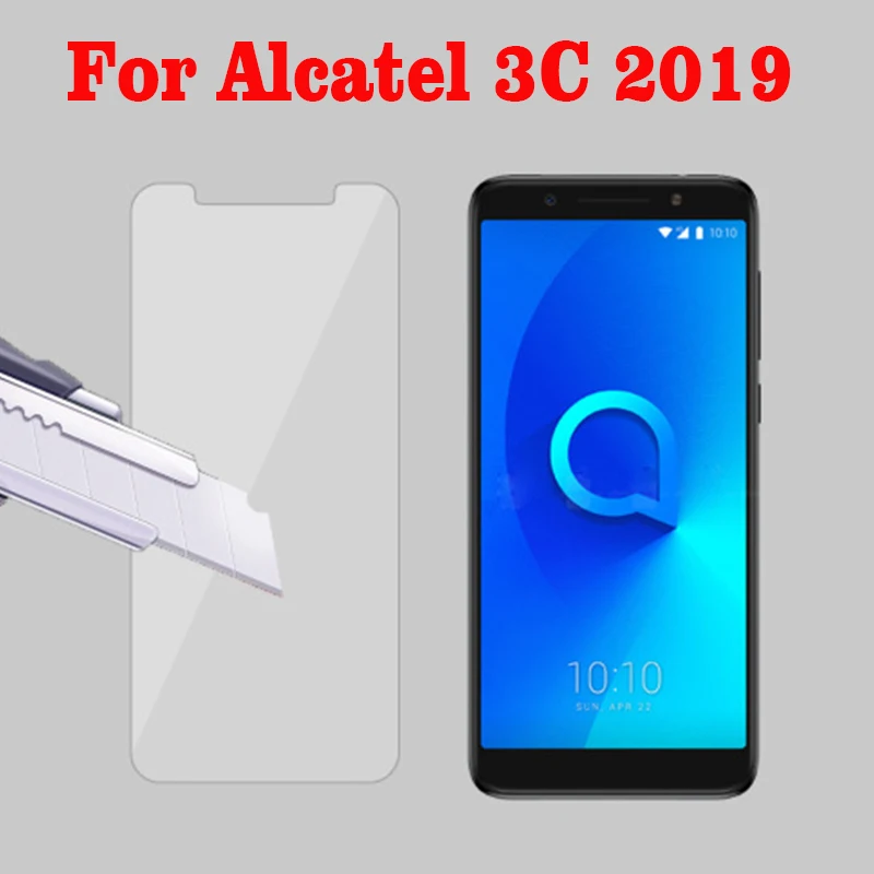 Закаленное стекло для Alcatel 3C 2019 протектор экрана закаленная Защитная пленка 5032W