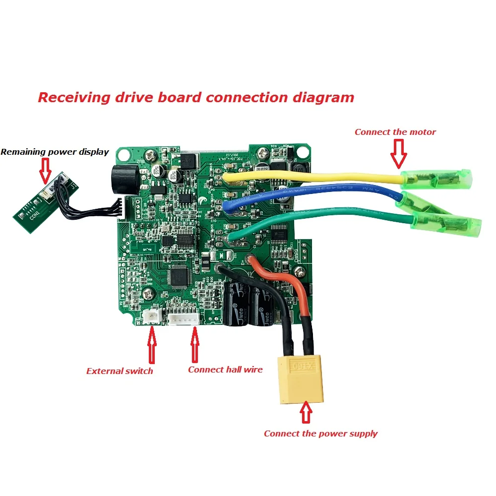 Пульт дистанционного управления электрический скутер плата электромобиль