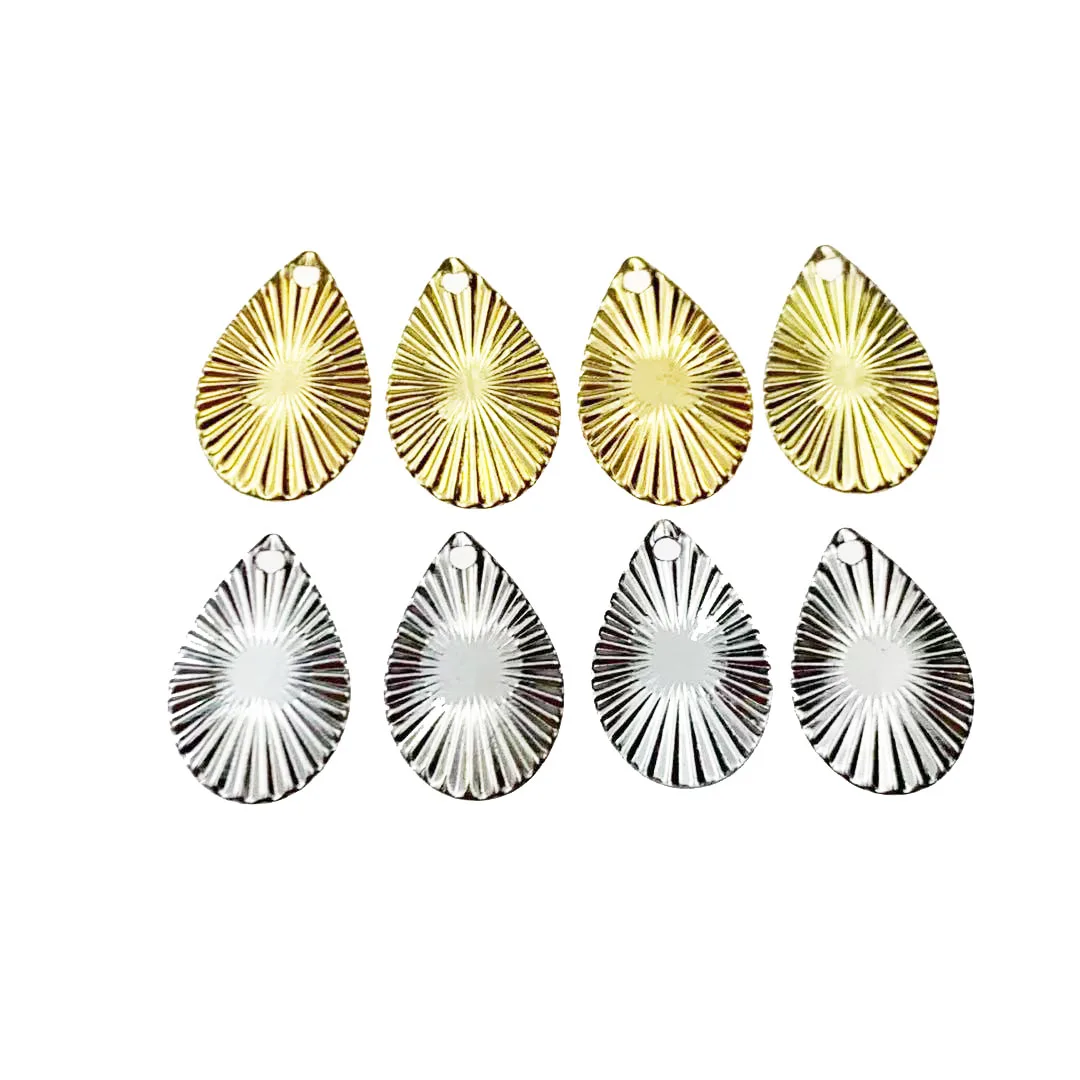 Шармы для волос металлические 14x20 мм 50 шт.