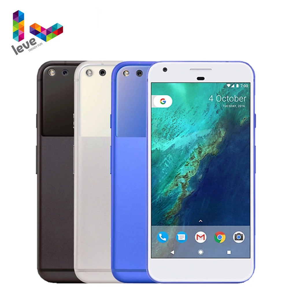 Google Pixel X XL разблокирован мобильный телефон 5 0 &quot&amp 5&quot 4 Гб Оперативная память 32