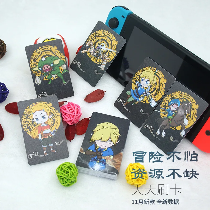 23 шт./лот Zelda Коллекция игр монета NFC карта новая установка данных NS переключатель тег для amiibo мини Стандартная карта Ntag215 тег