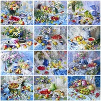 diy 5d diamond painting fruit craft kit cross stitch embroidery art rhinestones picture full roundsquare drill home decoration