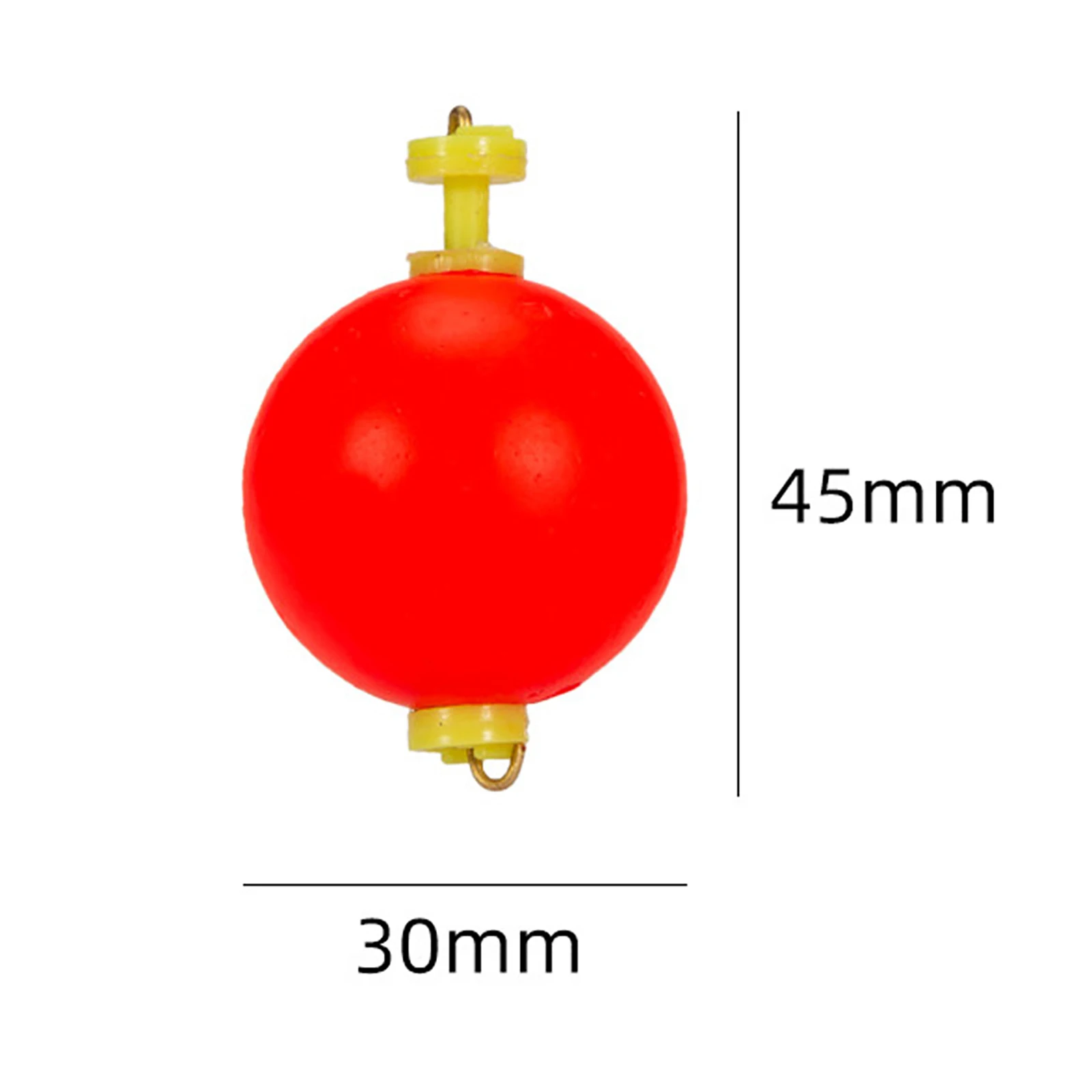 

10Pcs Portable Durable Easy to Use Red Ball Spring for Outdoor Winter Ice Fishing Rod Tools Equipment Gift For Fishing Lovers