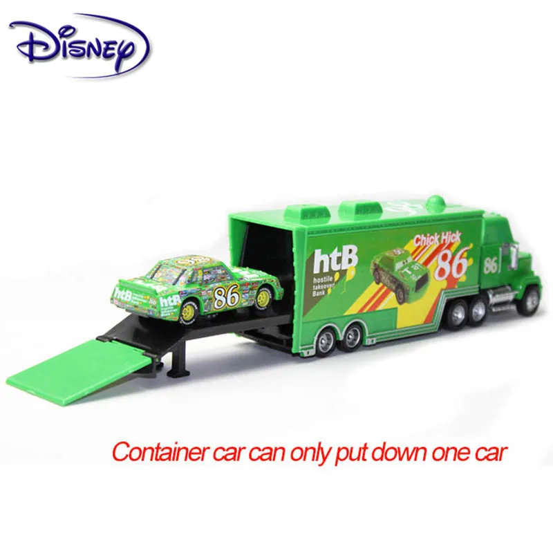 Машинка из металлического сплава Disney Car King 86 внедорожный тиран мобилизационная