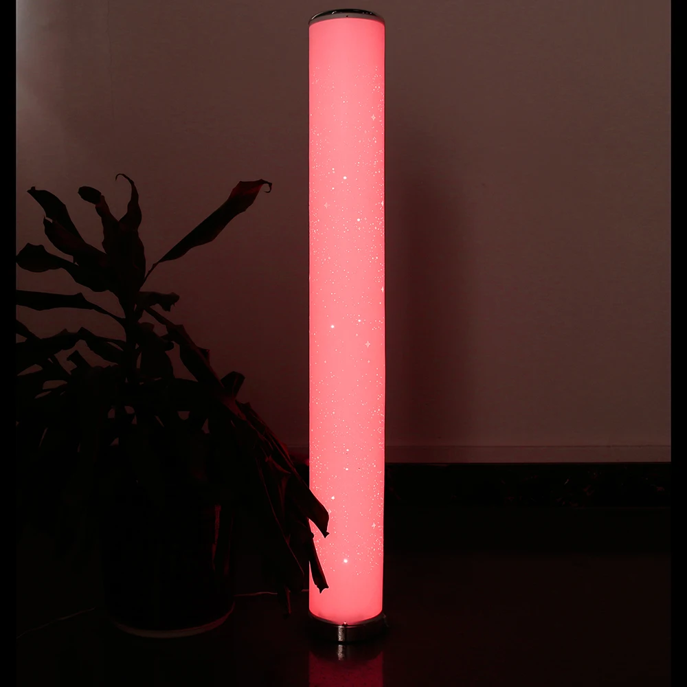 

Modern Floor Lamp RGB Star Drawing Colour Changing Music Contorller Starlight Round Deco standing Led lights For Bedroom