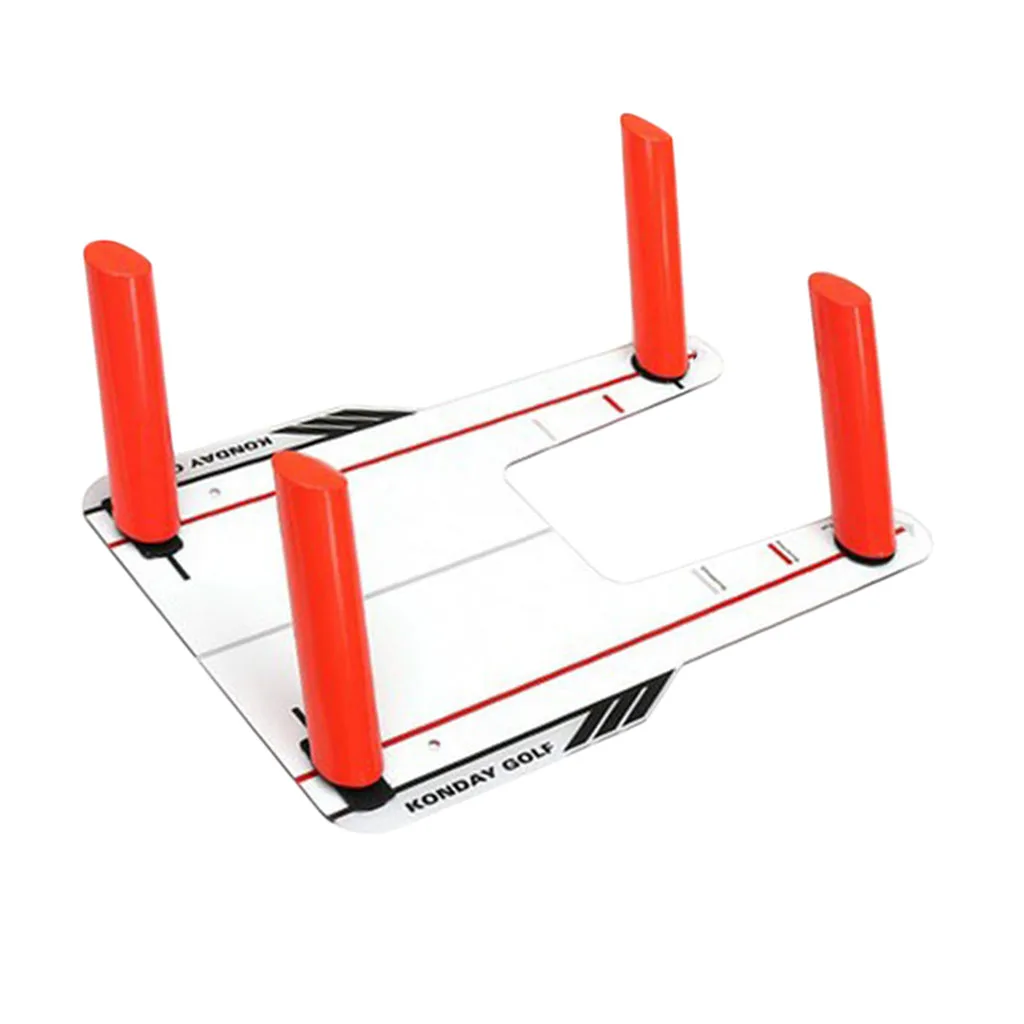 

Golf Putting Mirror Alignment Training Aid Golfing Putt Stroke Swing Trainer