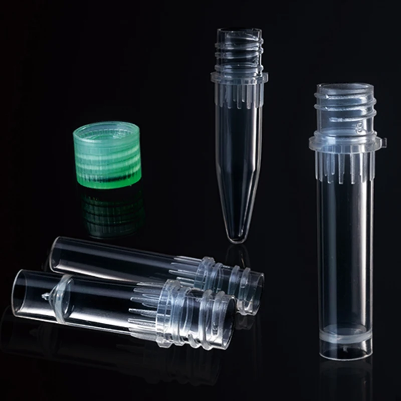 Фото 500 Pcs 0.5ml Freezing Cryo Vial Tube Cryovial Plastic Cryogenic Vial №3