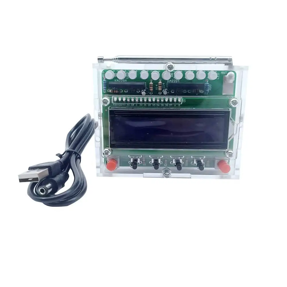 Радиоэлектронный Комплект сделай сам запчасти 51 однокристальный FM цифровой