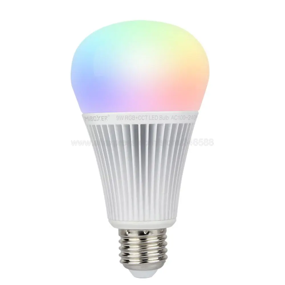 Miboxer 9 Вт E27 RGB + CCT умная WiFi светодиодсветильник лампа FUT012 AC85 265V 2 4G 4 зонное