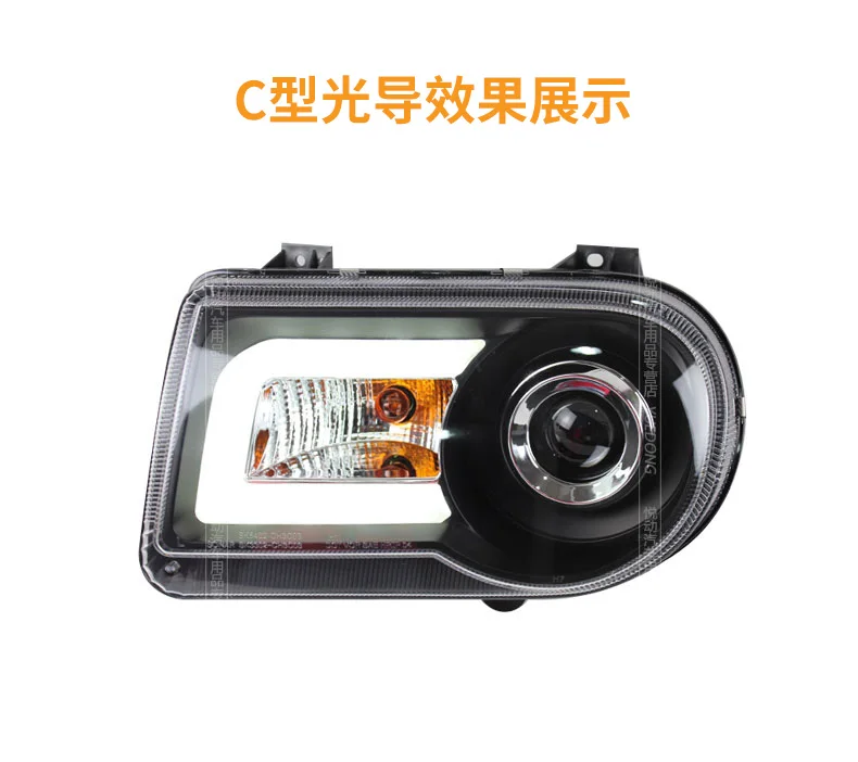 АКД Автомобиль Стайлинг фара для Chrysler 300C фары 2005-2010 300C светодиодный фары DRL Hid Bi Xenon авто аксессуары