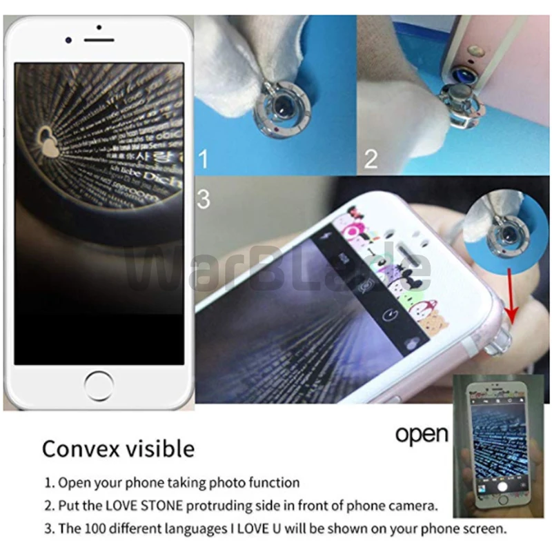 Ожерелье с подвеской-проектором Я тебя люблю 26 видов | Украшения и аксессуары