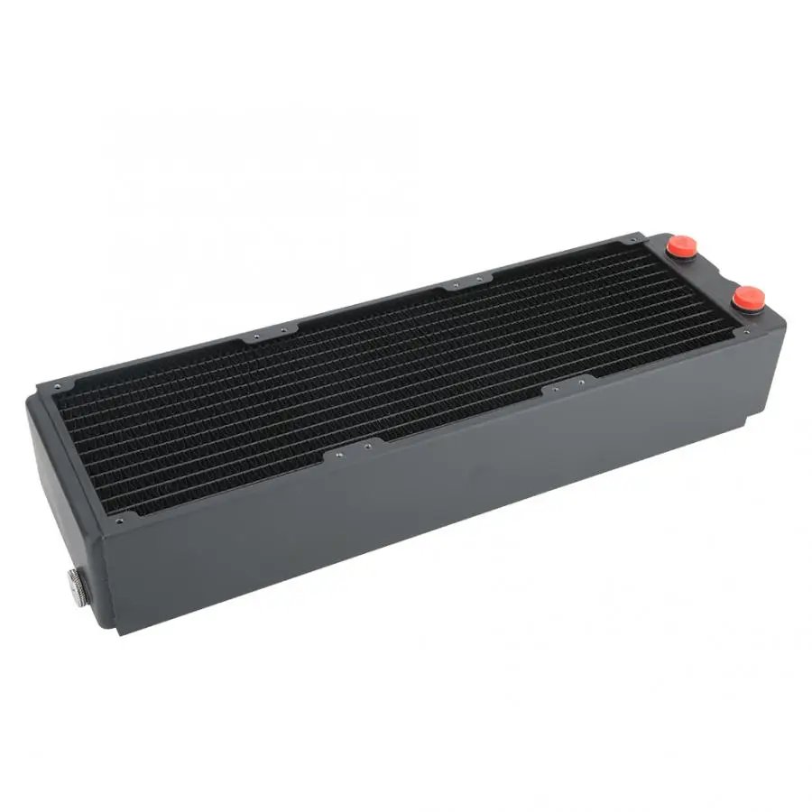 Компьютерный радиатор для водяного охлаждения 3 слоя 12 трубок 65 мм медный