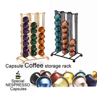 3036404260 pods coffee capsule organizer storage stand coffee drawers capsules holder for nespresso coffee capsule shelves