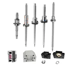 Шариковый винт SFU16041605RM1605 металлическая гайка1605 левая ручка1610SFE1616DFU1605 lead451016 мм 1200-2750 мм C7 Концевая обработанная часть ЧПУ