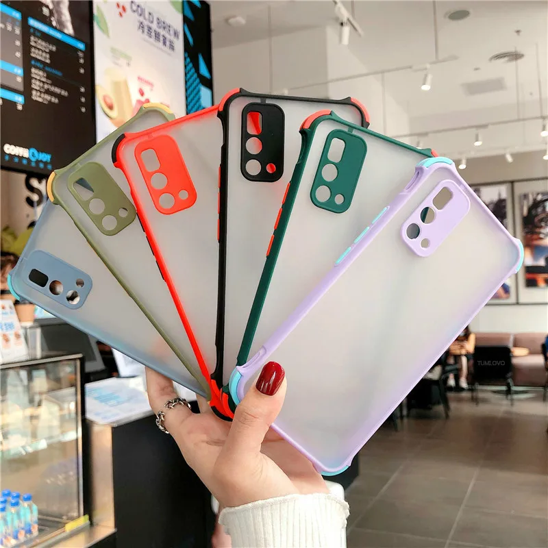 Матовый чехол-бампер для Samsung Galaxy A21S M31S A30 A50 A51 A71 S10 S10E S20 Note 20 Ultra 10 PIus 9 8 | Мобильные
