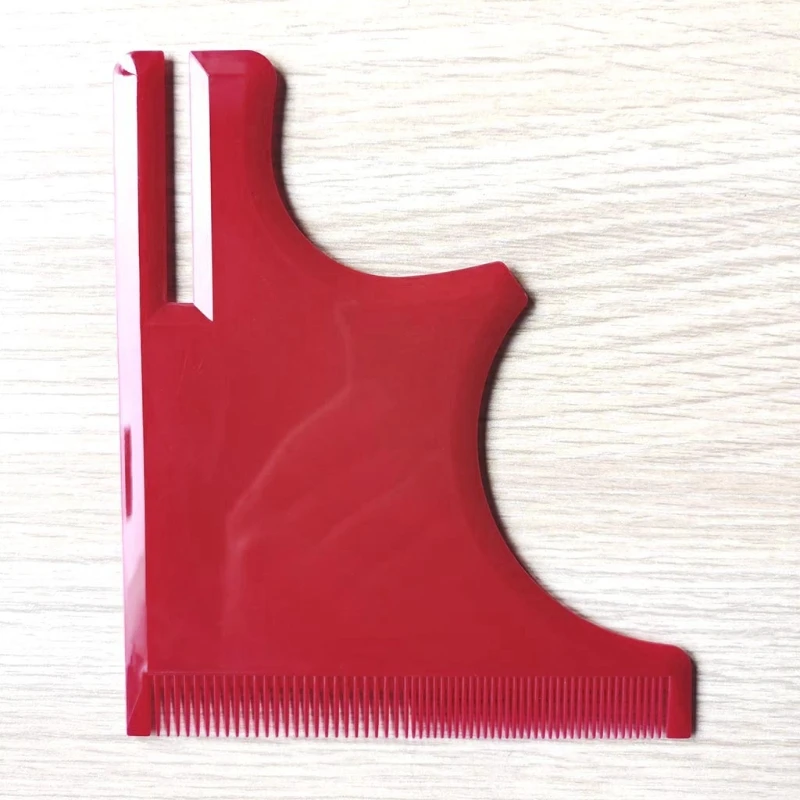 

Men's Beard Trim Comb Neck Hair Line Guide Shaping Styling Template 896D