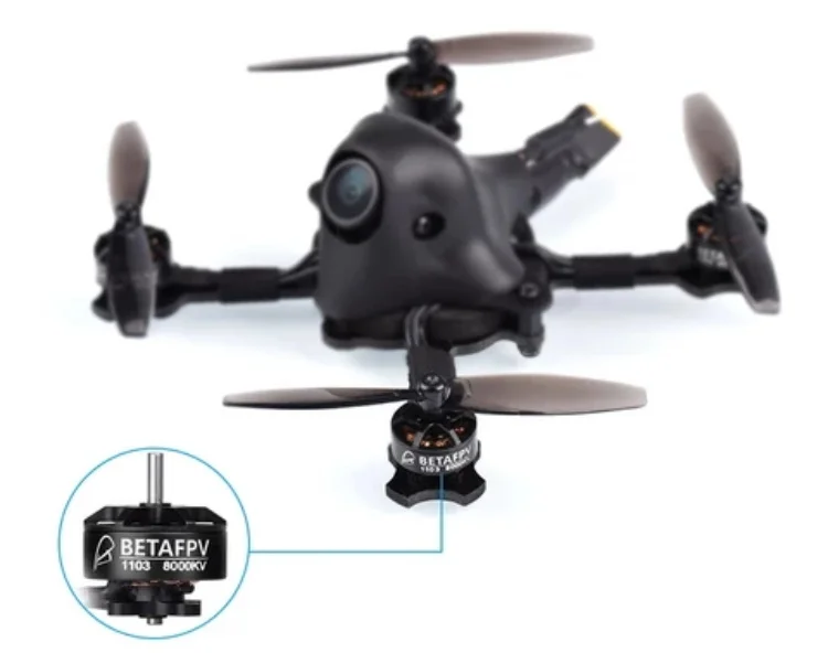 Betafpv 4S 100 мм FPV гонки через дроны зубочистки Квадрокоптер HX100 для внутренних и наружных полетов