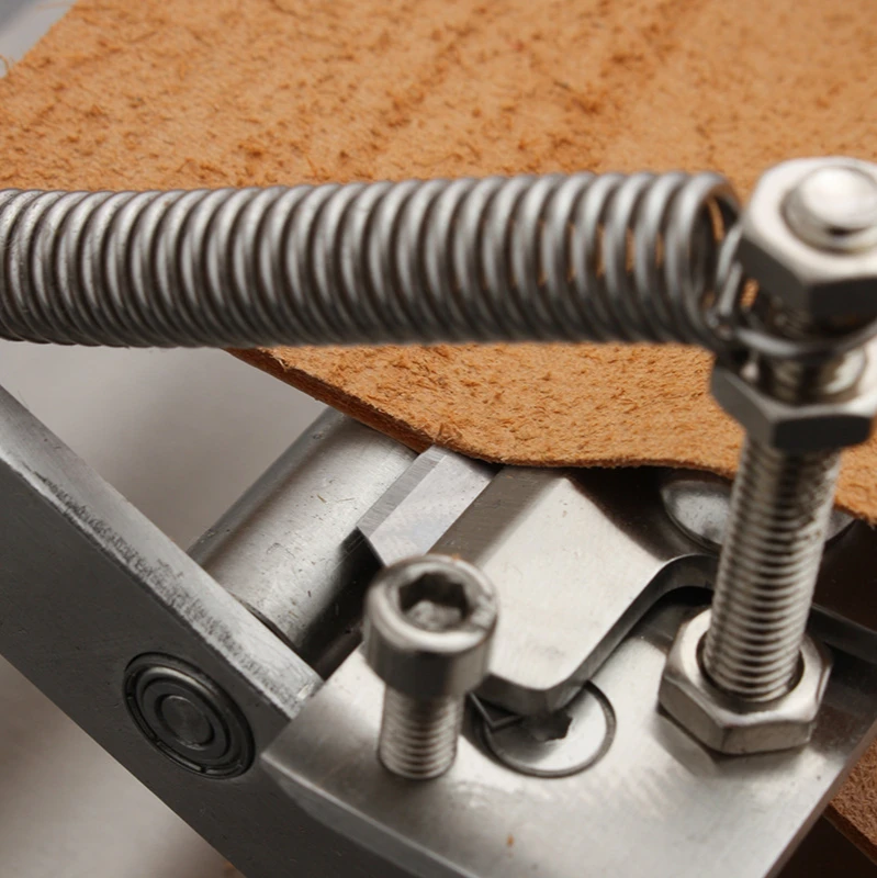 Pаспродажа Машина для очистки кожи, ручная работа, ремень из нержавеющей стали для самостоятельной посадки, тонкая стружка