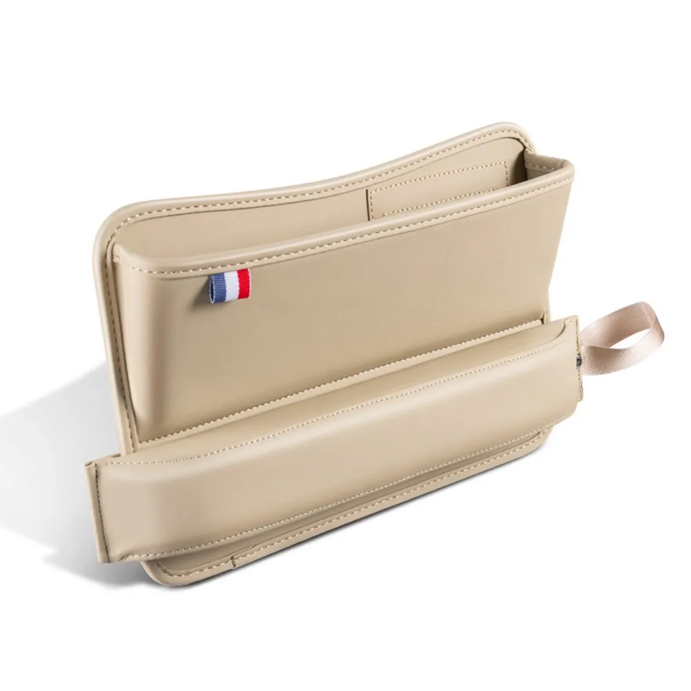 1pc car seat gap catcher filler storage box pocket organizer holder abs suv for storing car key mobile phone wallet box parts free global shipping