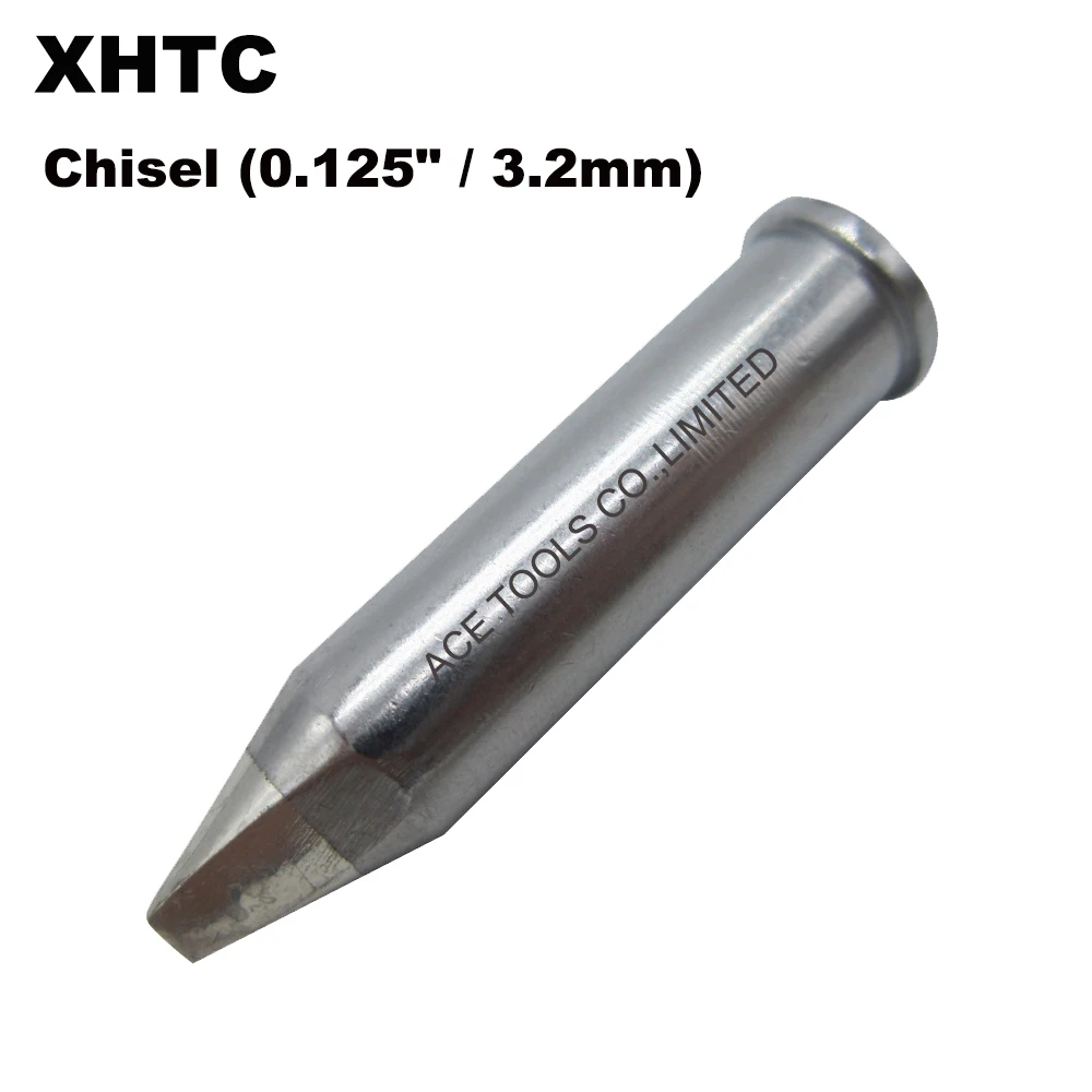 Сменный наконечник для паяльника XHTC долото 3 2 мм подходит WELLER WXP200 WT1011H 200 Вт WTCP51 WP200