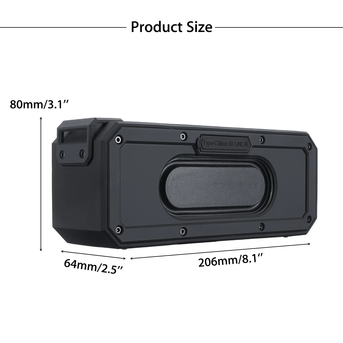 40W Bluetooth Speaker NFC IPX7 Waterproof TWS Wireless Stereo Portable Bass Audio DSP TF External Speake |