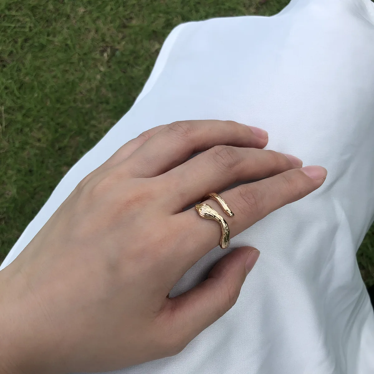 Азиатский Западный Ретро преувеличенный модный браслет в стиле панк с золотой