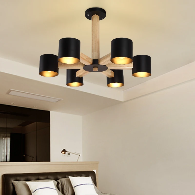 Фонарь для дома потолосветильник светильник с абажуром лампа Techo белая/черная