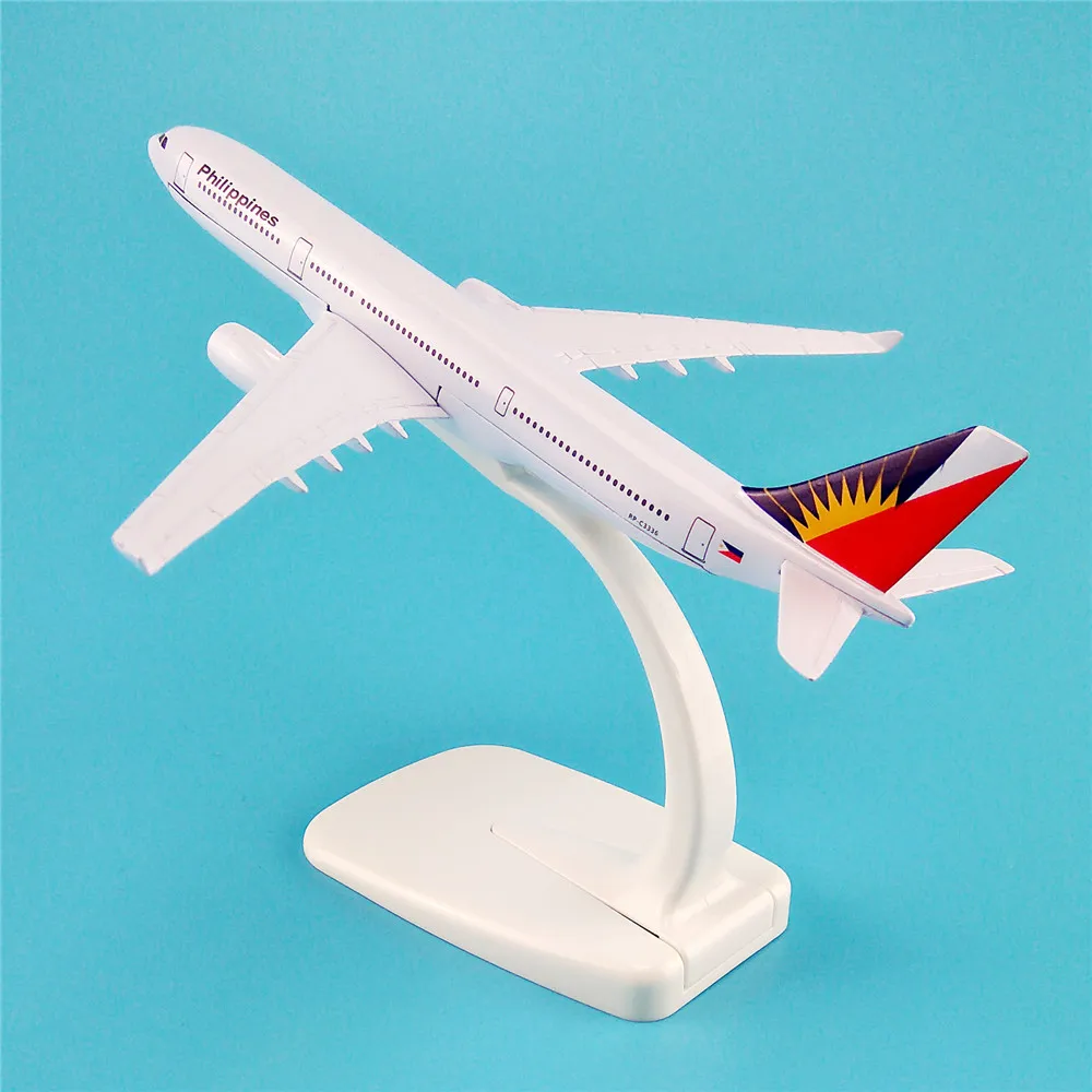 Модель металлического самолета 16 см модель филиппинского A330 дыхательные пути