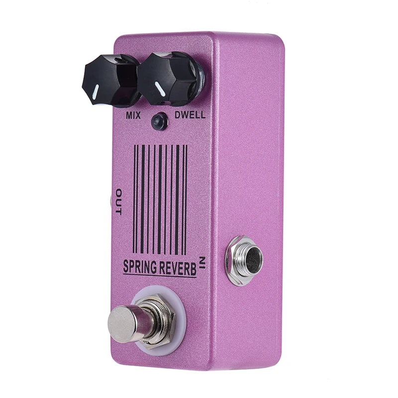 

MOSKY MP-51 Spring Reverb Mini Single Guitar Effect Pedal True Bypass Guitar Parts & Accessories