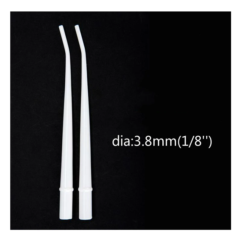 100 шт. одноразовые стоматологические всасывающие наконечники изогнутые