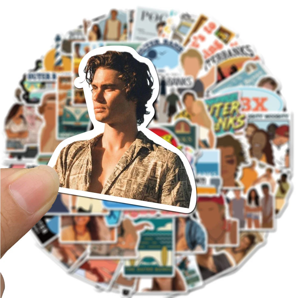 100 шт. Новый ТВ показать внешние банки Стикеры DIY Автомобиль Мотоцикл путешествия