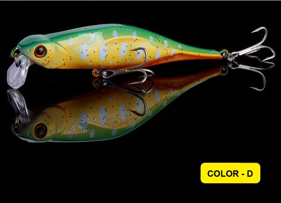 WALK FISH новая приманка для рыбной ловли гольян жесткая искусственная приманка 3D глаза 10 см 11,3 г воблеры пластиковые приманки для рыбы Pesca