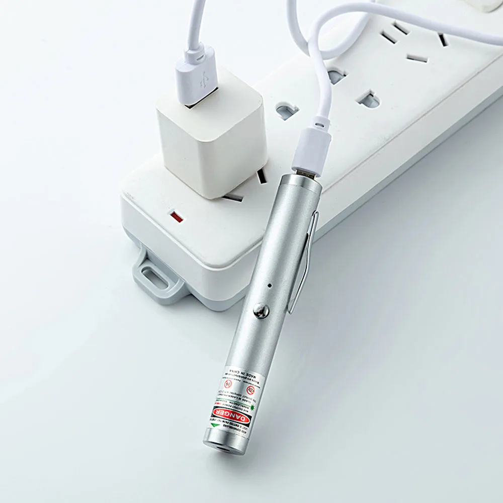 Охотничья зеленая и красная лазерная указка с USB 711 5 мВт нм непрерывный линейный