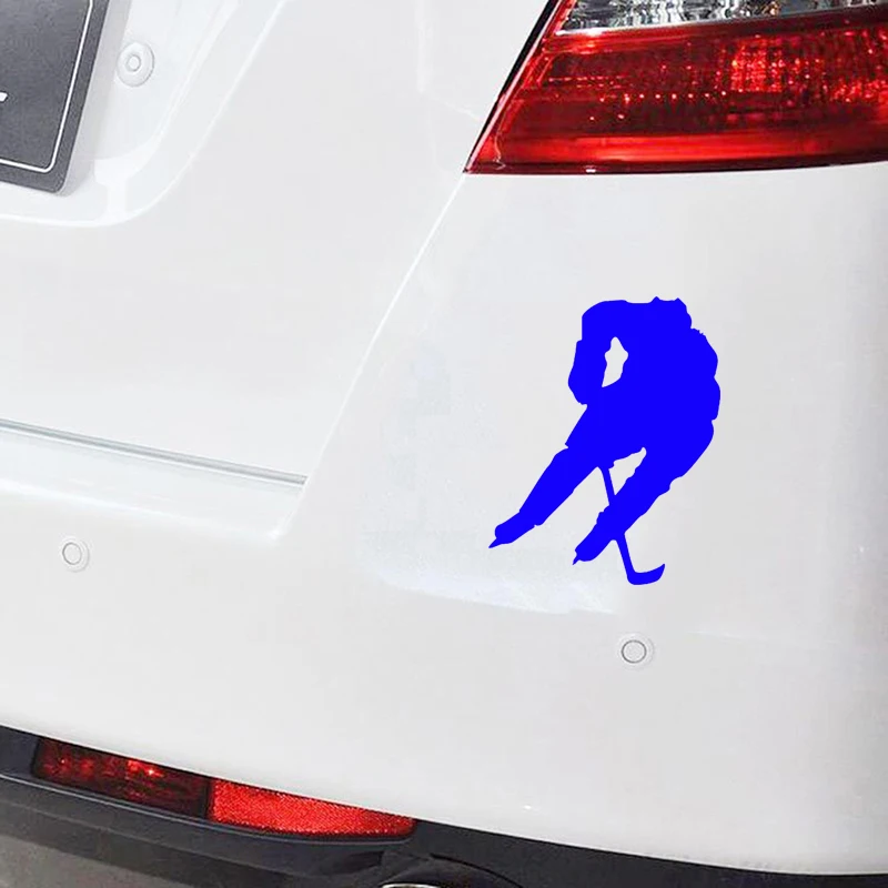 Стилизация автомобиля 12*15 см спортивные наклейки для хоккея с шайбой забавные