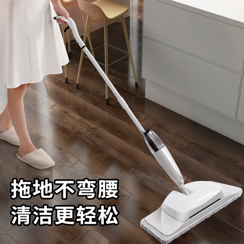 Бытовая Швабра для пола плоская швабра с распылителем воды средство сухой и