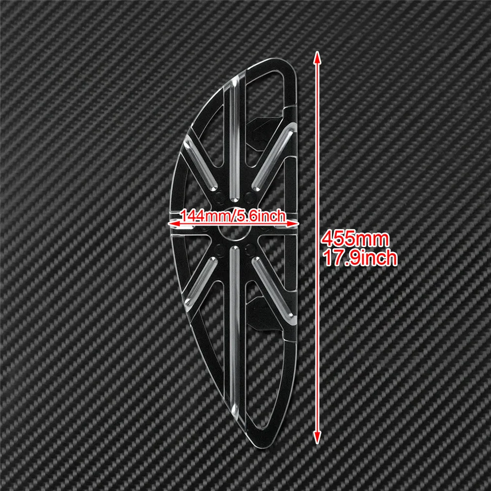 

Motorcycle Foot Rest Pegs Passenger Floorboards Pedal Black For Harley Touring Electra Glide Road Glide Dyna FXDF Softail Fatboy