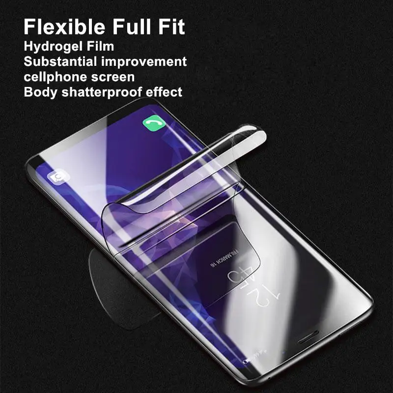 Полностью Гидрогелевая Защитная пленка для экрана Xiaomi Redmi Note 7 K20 6 Pro 5 5X мягкая Mi 9 SE